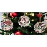 Vintage Round Ornaments