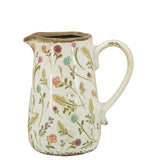 Vintage Wildflower Pitcher