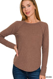 Baby Waffle Long Sleeve Top
