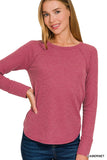 Baby Waffle Long Sleeve Top