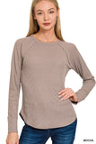 Baby Waffle Long Sleeve Top