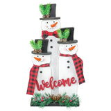 Welcome Snowman Trio