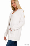 Open Front Sweater Cardigan