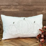 White Harvest Pillow 25X18