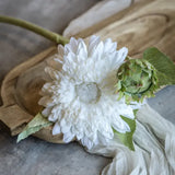 White Sunflower Spray