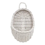 White Willow Wall Pocket Basket
