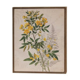 Yellow Anemone & Fern Wall Art